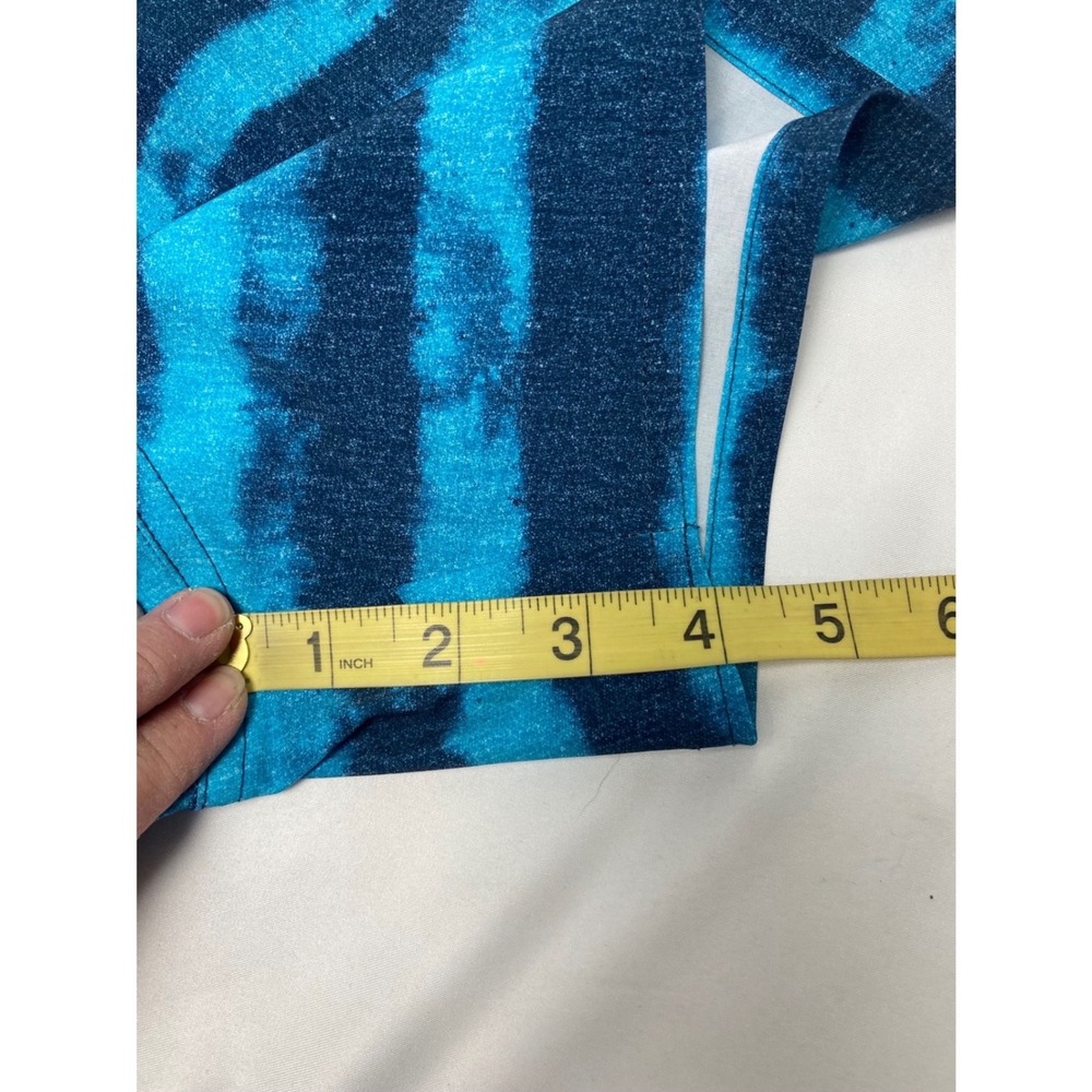 Oakley Blur Stripes RC‎ 16" Beachshort Men's Small NWT Blue Striped Swim Trunks - Picture 7 of 7